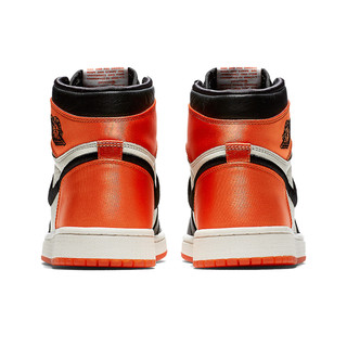 Air Jordan 1 Satin Backboard AJ1黑橙丝绸扣碎AV3725-010 (39)