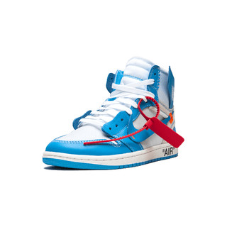 Air Jordan 1 x Off-White联名 AJ1 北卡蓝 UNC 男鞋 AQ0818-148 (48.5)