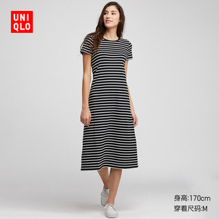 女神超惠买：UNIQLO 优衣库 415531 女士条纹连衣裙