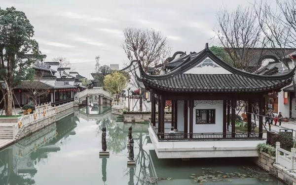 嘉善隐居新西塘酒店1晚套餐 含早餐、书吧免费借阅、水幕电影等