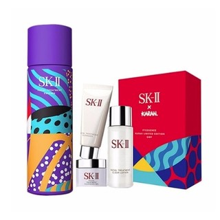 SK-II 圣诞限量套装 神仙水 230ml+卸妆啫喱 15g+洁面霜 20g+清莹露 30ml