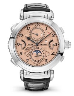 patekphilippe百达翡丽超级复杂功能时计系列6300a010大师弦音不锈钢