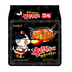 韩国进口三养火鸡面 方便面炒面速食干拌面泡面140g*5包超辣鸡肉味火鸡食品