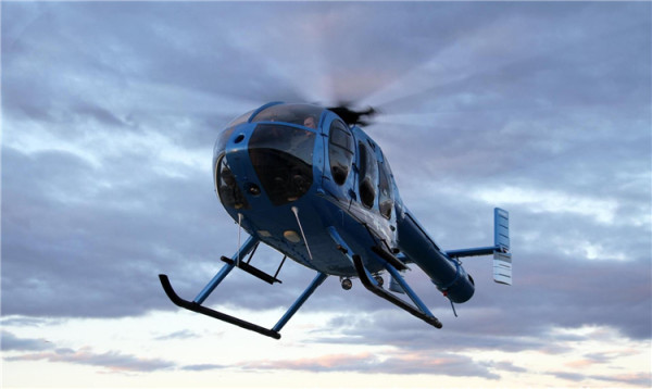 高端秀全意航空麦道md600n直升机