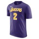 NIKE 耐克 洛杉矶湖人队 Dri-FIT 男子NBA 短袖T恤