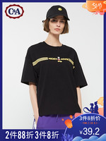 C＆A迪士尼合作款 米奇印花纯棉短袖T恤女春季新款CA200215332-H0