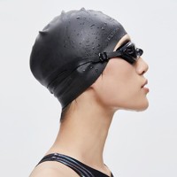 硅胶防水泳帽 （男女通用）