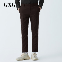 GXG 男士羊毛混纺休闲西裤