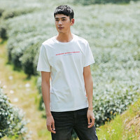 InteRight 潮流渐变印花 男士短袖T恤
