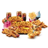 预售：KFC 肯德基 Y33 重磅缤纷欢享餐（3-4人餐）电子券码