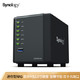 新品发售：群晖（Synology）DS419slim 可支持4颗2.5寸硬盘 NAS网络存储服务器 （无内置硬盘）