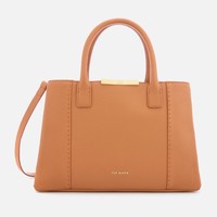 Summer Sale、历史低价：TED BAKER COLESA SOFT GRAIN FACETED BAR 女士托特包