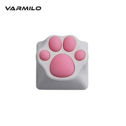 Varmilo 阿米洛 ZOMO 粉色猫爪键帽 ABS塑料版