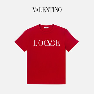 VALENTINO 华伦天奴 男士LOVE七夕限定系列短袖T恤 中国独家款