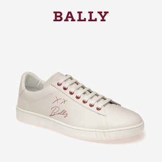 Bally/巴利 七夕限定ASHER男士白色小牛皮运动鞋6230427