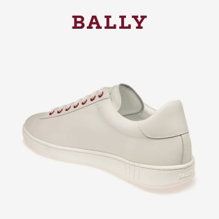 Bally/巴利 七夕限定ASHER男士白色小牛皮运动鞋6230427