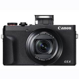 Canon 佳能 G5 X Mark II 1英寸数码相机 黑色（8.8-44.0mm、F1.8-F2.8）