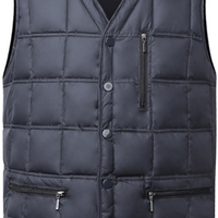 PLAYBOY 花花公子 棉马甲大码男士新款韩版潮流厚马夹坎肩中老年保暖背心男 68787001