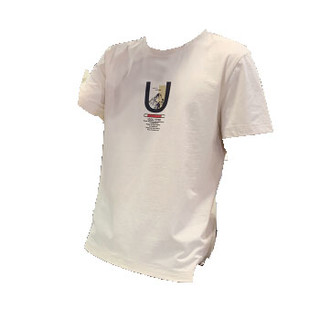 YUZHAOLIN 俞兆林 男士时尚字母短袖T恤 A301-T101