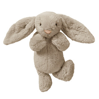 jELLYCAT 邦尼兔 经典害羞 柔软毛绒玩具公仔 卡其色 中号 31cm