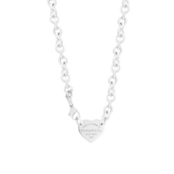蒂芙尼 Tiffany & Co RETURN TO TIFFANY系列银色心形项链  19936562