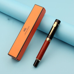 JINHAO 金豪 650A 花梨木杆钢笔 0.7mm 