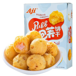 省22元 Aji 泡芙饼干牛奶味60g 3盒多少钱 什么值得买