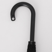 無印良品 MUJI 无印良品 可作标识的 伞 黑色 60cm