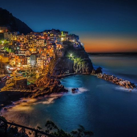 火车\/游船游览!意大利 佛罗伦萨-五渔村中文一