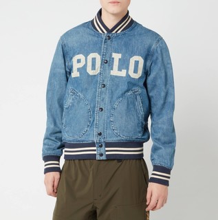 Polo Ralph Lauren 拉夫·劳伦 Varsity Denim 男款牛仔夹克