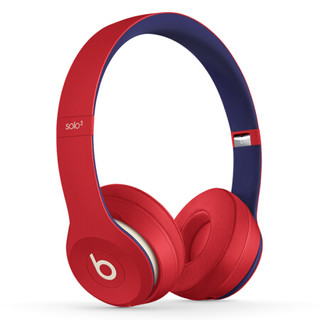 Beats Solo3 Wireless头戴式 蓝牙无线耳机 手机耳机 游戏耳机 - 学院红 MV8T2PA/A