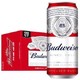 PLUS专享，百威（Budweiser） 百威啤酒550ml*15听。赠品一箱精酿啤酒