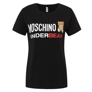 MOSCHINO  莫斯奇诺 女士T恤 Z A1906 9002 0555 S 黑色 M  