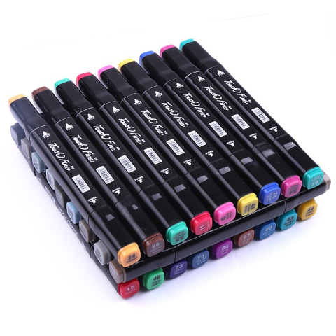 互信touch fine 双头马克笔 12色