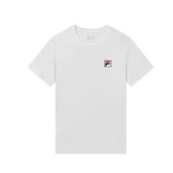 FILA 斐乐官方 男子短袖T恤 2019夏季新款简约休闲舒适学生短袖衫