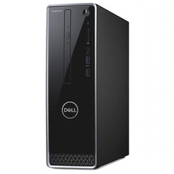 戴尔（DELL）灵越3470高性能家用台式电脑主机（i3-8100 4G 1T）黑
