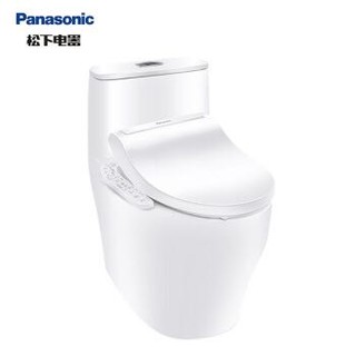 5日0点：5日0点：松下 Panasonic 抽水马桶隐藏虹吸式连体坐便器300坑距5225套餐机 5225+隐藏式马桶