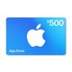 App Store 充值卡 500元（电子卡）Apple ID 充值