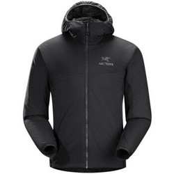 Arcteryx/始祖鸟 ATOM LT HOODY 18款阿童木男户外棉服 24477 24477/Black/黑色 M（70kg-80kg）尺码偏大