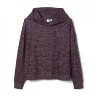 Gap 盖璞 女装柔软连帽卫衣女打底运动衫女 350917