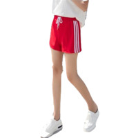 YUZHAOLIN 俞兆林 女装韩版跑步系带阔腿裤百搭运动短裤  YWDK193209