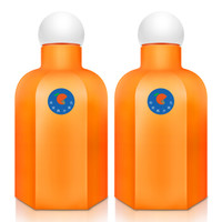 PLUS会员：橙乐工坊 洁厕宝 蓝泡泡 320g*2瓶