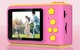 儿童数码相机可拍照 J1 公主粉 无内存卡普通版+需自己装卡才可拍摄+300万像素