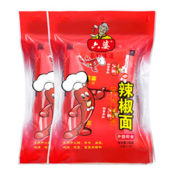 六婆 干碟辣椒面烧烤撒料火锅串串香蘸料100g*2