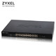 ZYXEL合勤 XGS1100-24+ 24口千兆 非网管交换机 2个万兆SFP+端口 支持上联汇聚