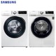 三星（SAMSUNG）洗烘套装10公斤滚筒洗衣机+9公斤热泵干衣机贴心组合WW1WN64FTBW/SC+DV90N63636W/SC