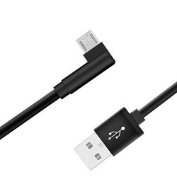 奥利弗 micro-usb/lightning数据线 1米 单弯头