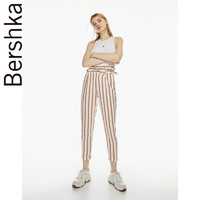 Bershka 巴适卡 00087168712 女士高腰长裤