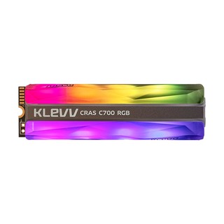 KLEVV 科赋 CRAS C700 RGB NVMe M.2 固态硬盘（PCI-E3.0）