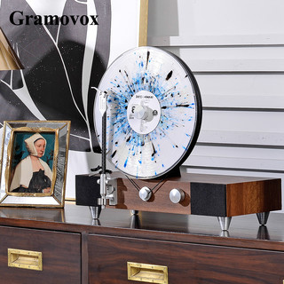 Gramovox 格莱美 黑胶唱片机 胡桃木色